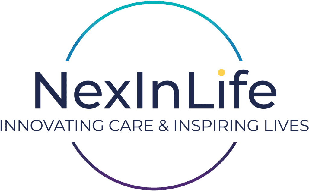 Logo NexInLife with baseline